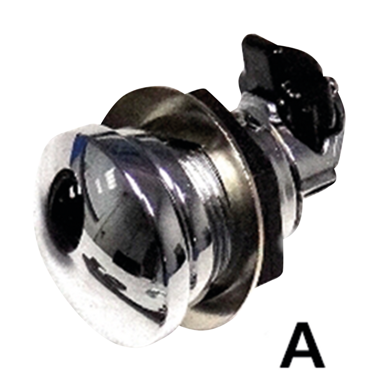 Fuel Door Push Button Release Kit Chrome