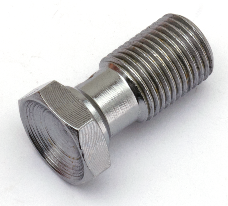 Banjo Bolt 7/16 Inch-24 Chrome