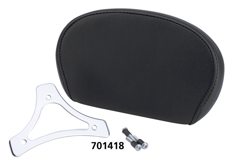 Detachable Sissy Bars For Touring Short Passenger Back Pad Smooth