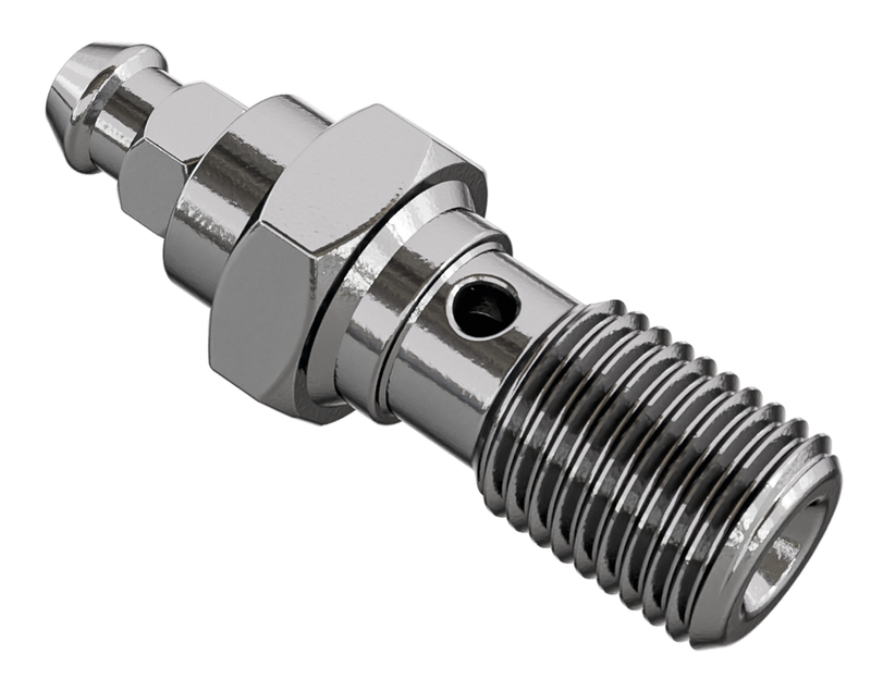 Banjo Bolt With Bleeder Nipple M10x1.25 Inox