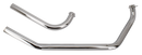 V-Twin Upsweep Exhaust Headers Chr Upsweep Headers Bt70-84 Rigid