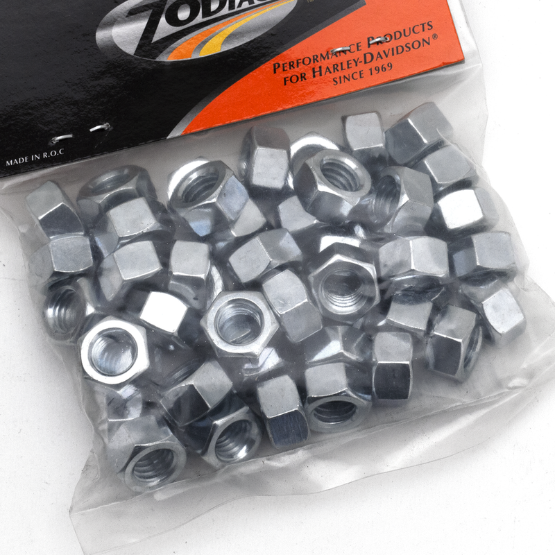 Zinc Nut 3/8-16 UNC - Pack Of 50