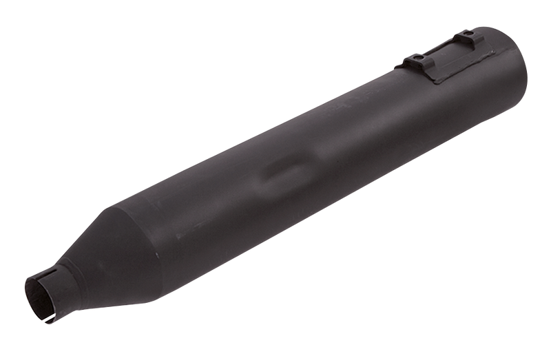 4 Inch Straight Mufflers Black FLH/T95-16