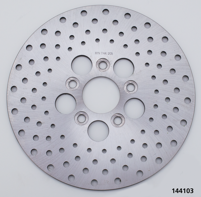 10 Inch St. Steel Disc Drlld Fx/Fl72-84