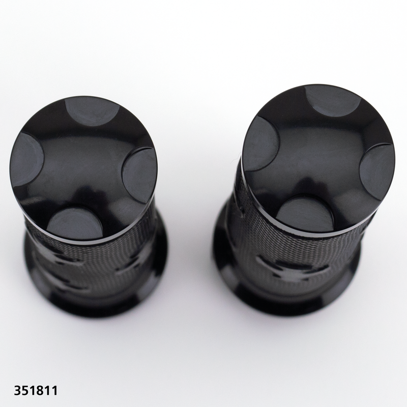 Black 4-Cross T-II Grip Set