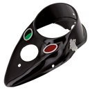 Instrument Panel 1937-1946 Black Cat Eye Dash Cover With Lenses