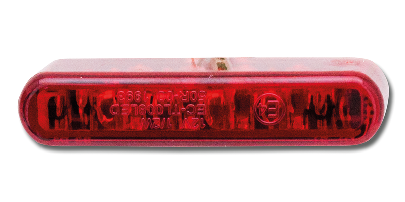 Micro Red Led Red Lens Tail/Brake