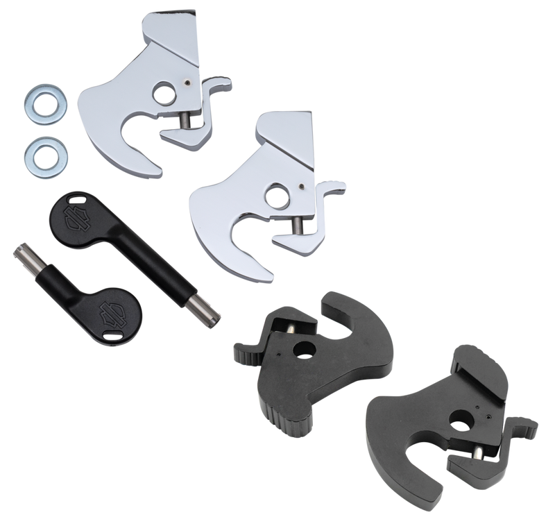 Four Point Docking Kits For Touring Black Rotary Latch Kit