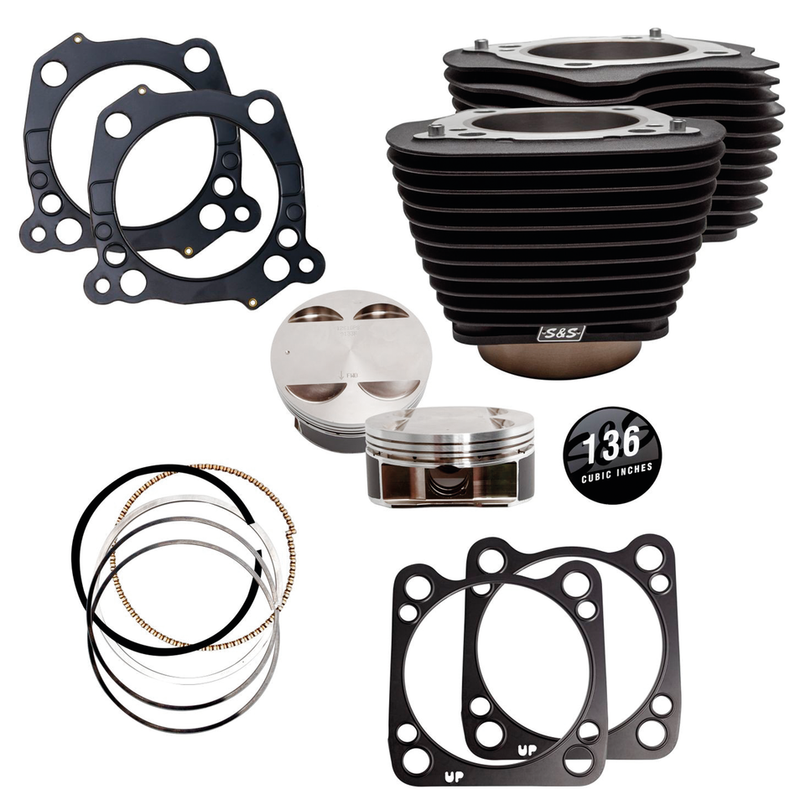 136Ci Cylinder Kit Me17-Up All Black