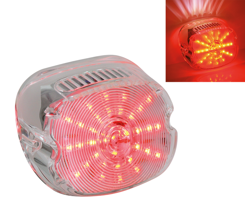 Lowpro H-D Led Taillight Clear Lens