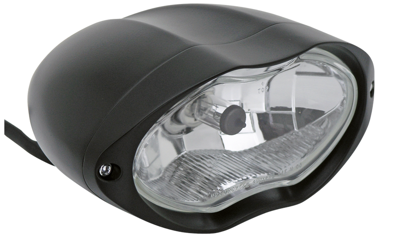 Black Sunray Headlight Dot 12V 55/66