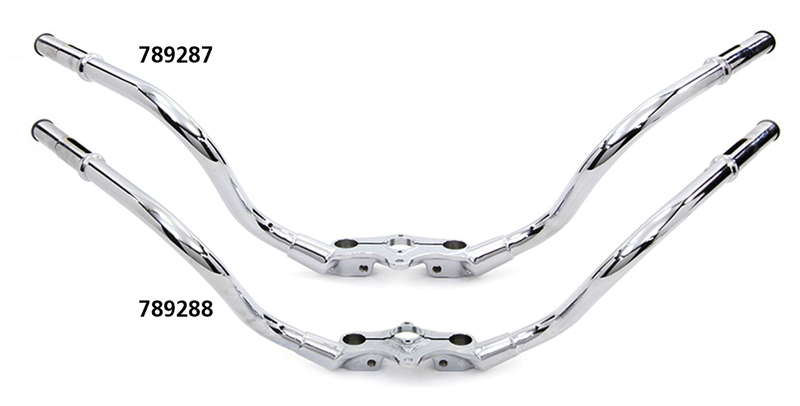 Stelling & Helling Speedster Handlebars For Springer Forks Speedster Inline Handlebar Chrome 36-45