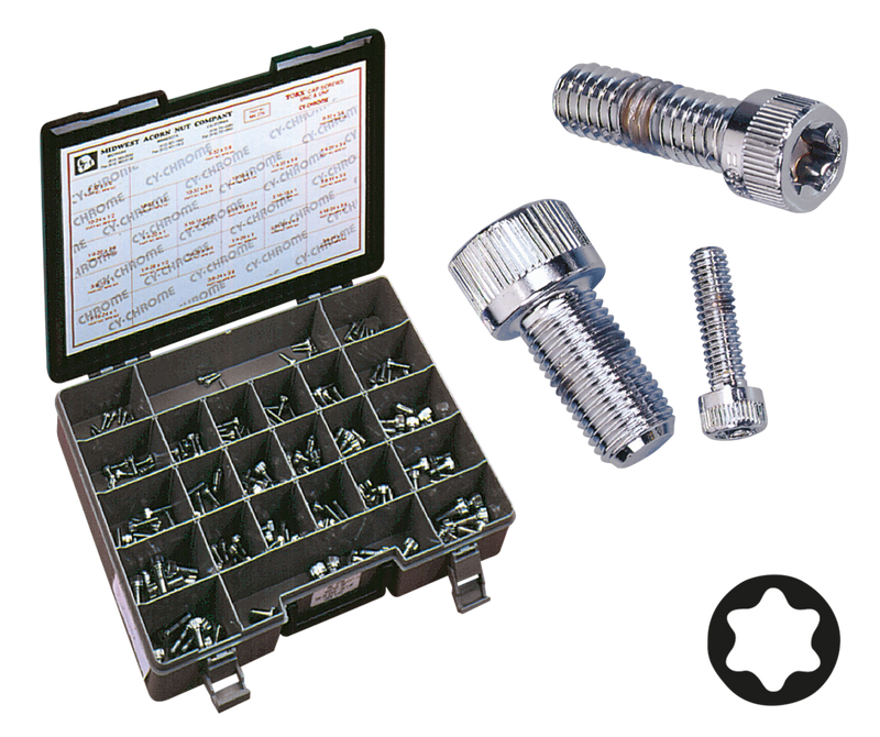 Assortment Tray Torx Socket Head Screws 20sizes
