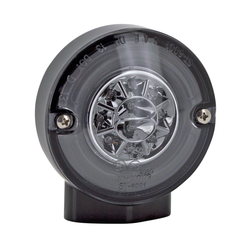 Halo Black Turn Signal Single Filament Led Smoked Lens