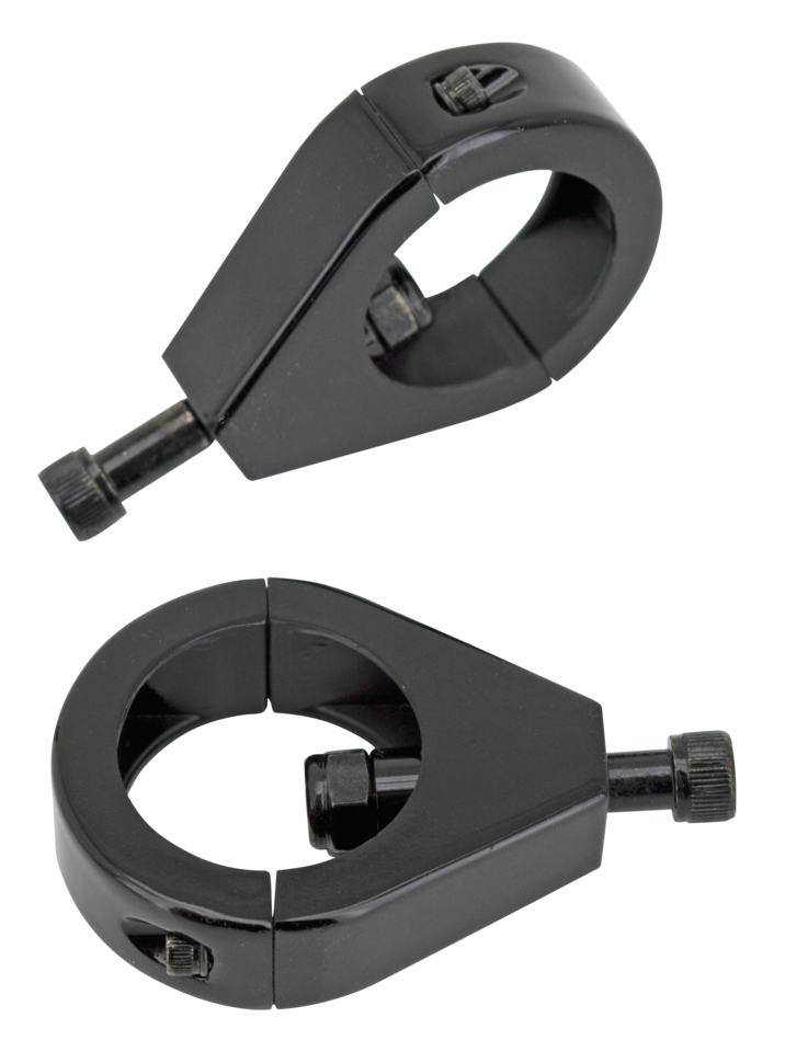 Black 39Mm Fork Mount Markerlightcla