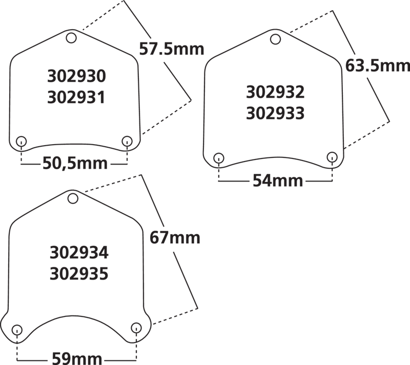 Solo Chrome Starter Button 2.0/2.4Kw