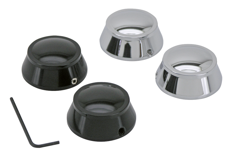 Chrome Swingarm Pivot Covers XL04