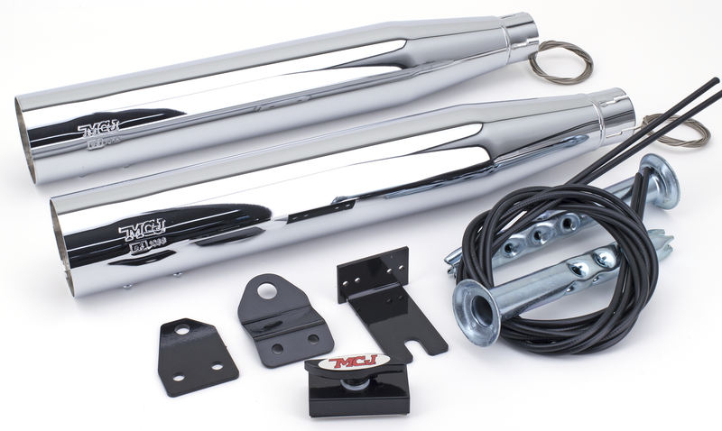 Royal Mufflers FXSTC 1997 Approved Chrome