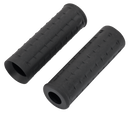 Waffle Style Grips For 1972 And Later Harley'S Replica Waffle Grip Set Black Hd74-15