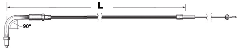 Bcc Throttle E&G96 Ln=35 Inch