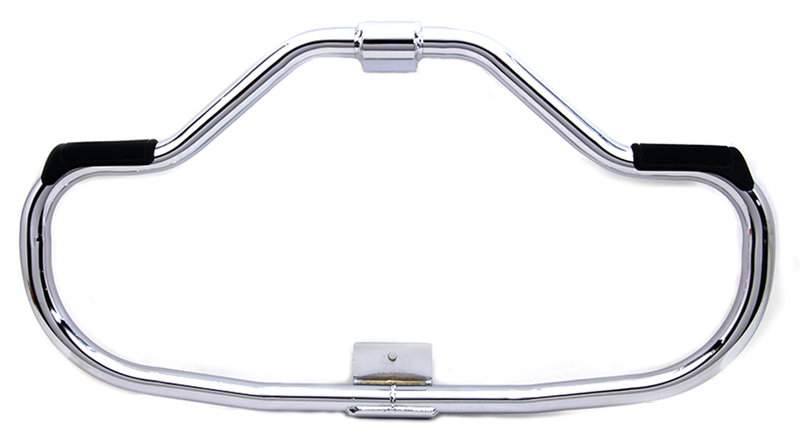 Highway Bars With Footrest Rubbers Chrome Engine Guard/W For Softail  XLl84-03