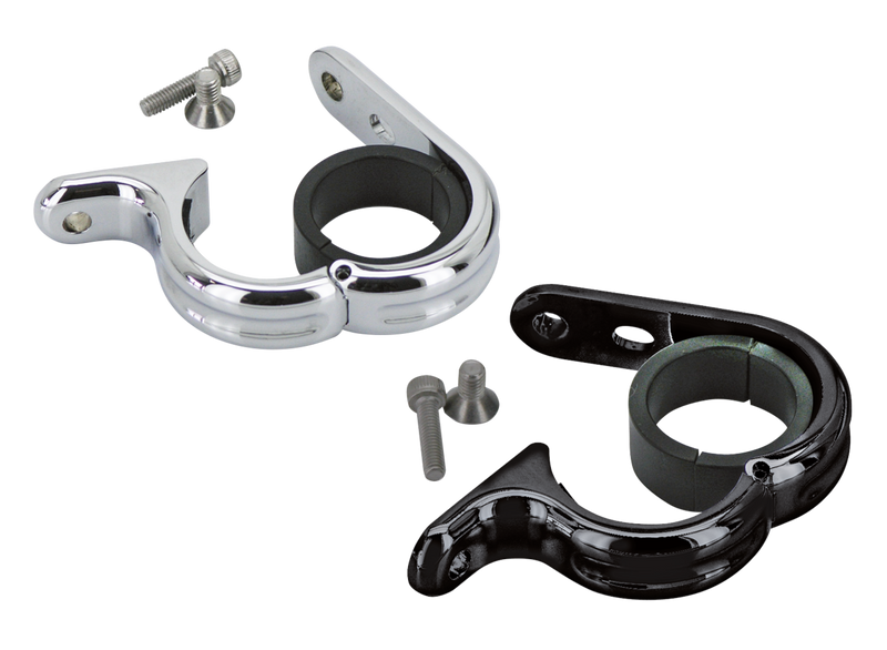 Chrome Uni-Clamp Fits 1 Inch+1.25 Inch H/Bar