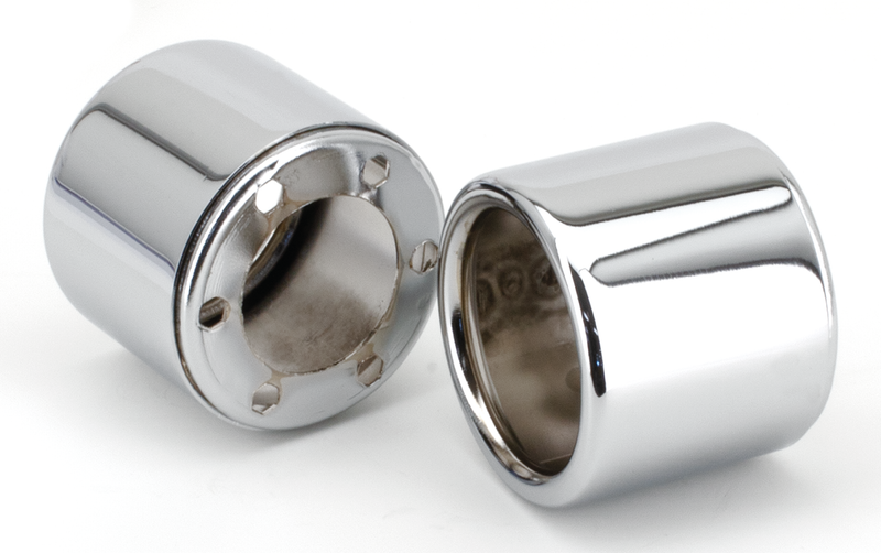 End Caps Royal 80 Straight Chrome