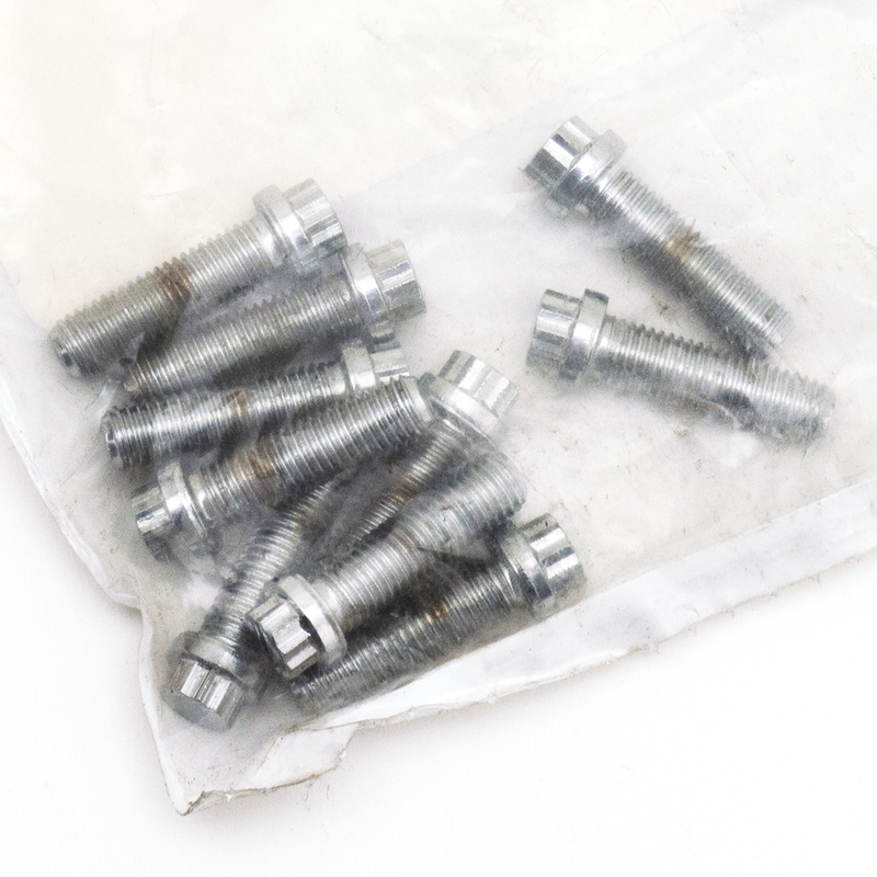 12-Point Screw 1/4-28x7/8 Inch UNF - Pack Of 10