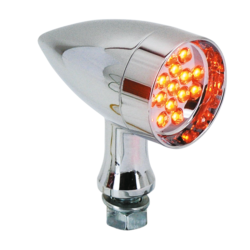 Hi Glide Led Amber Light Clear Lens