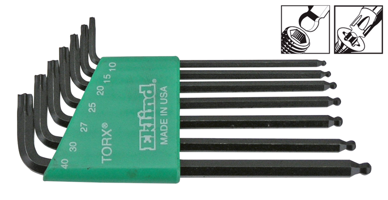 7 Pc Ball End Torx Set