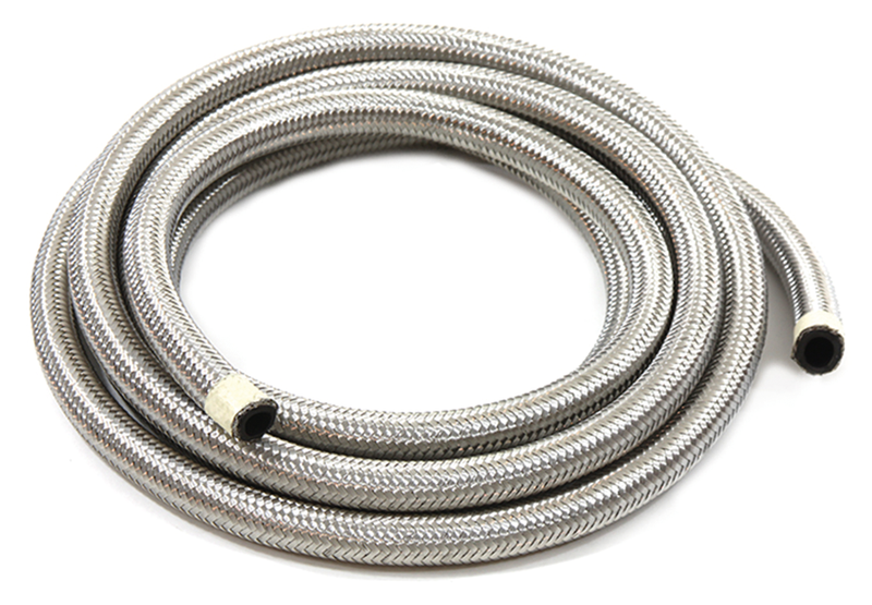 Braided Oil And Fuel Hose Braided Inox Covered Hose 3/8 InchX305Cm