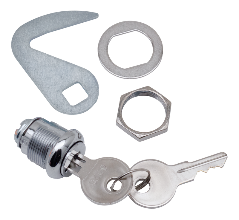 1970-1981 Style Hard Luggage Lock Saddlebag Lock & Hook Kit