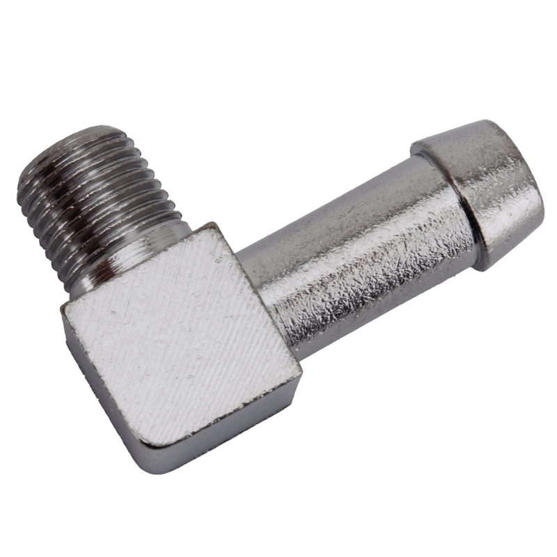 90 Degree Barb Fitting 1/8 Inch-27 Npt