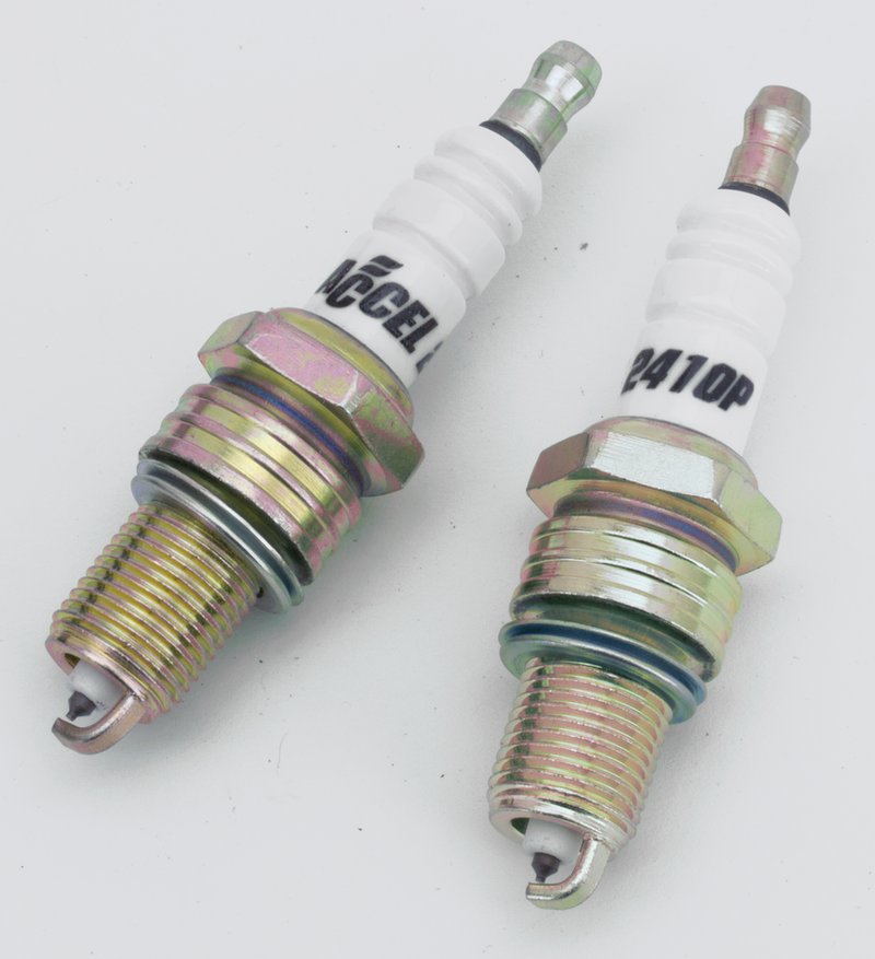 White Platinum Spark Plugs 2410P