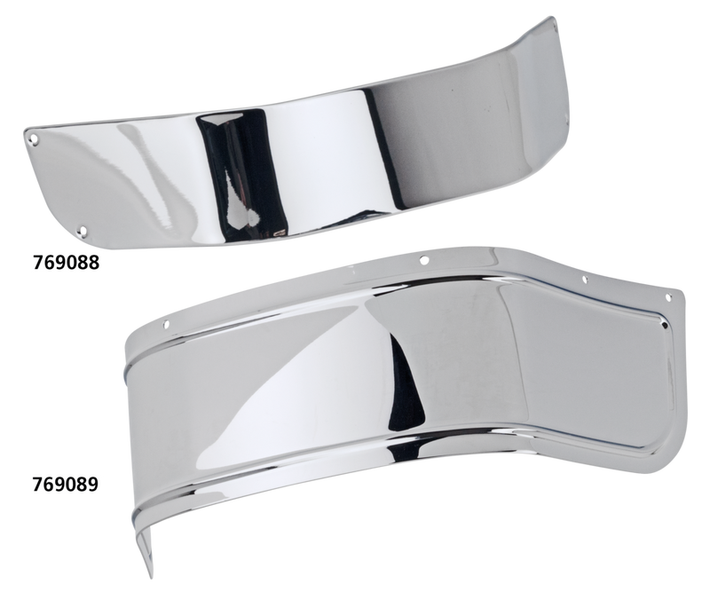 Front Fender Skirts Lower Fender Trim Fl49-84