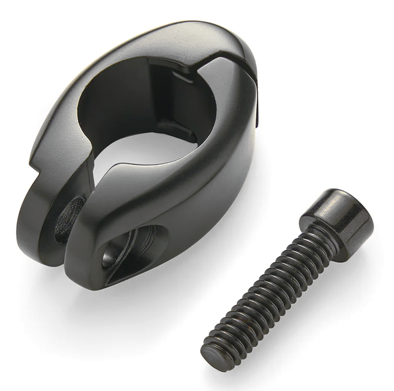 3/4 Inch Flag Mount Clamp Black