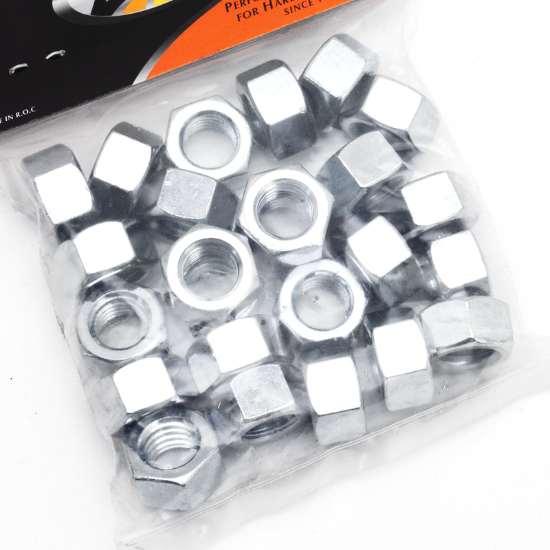 Zinc Nut 1/2-13 Unc - Pack Of 25