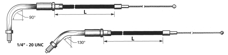 Black BT81 37 Inch 135 Degree Idle