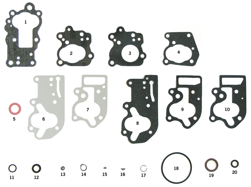 Oil Pump Gaskets/ O-Rings And Seals For Big Twin & Twin Cam Washer Oil Pump Relief Valve Pack Of 10