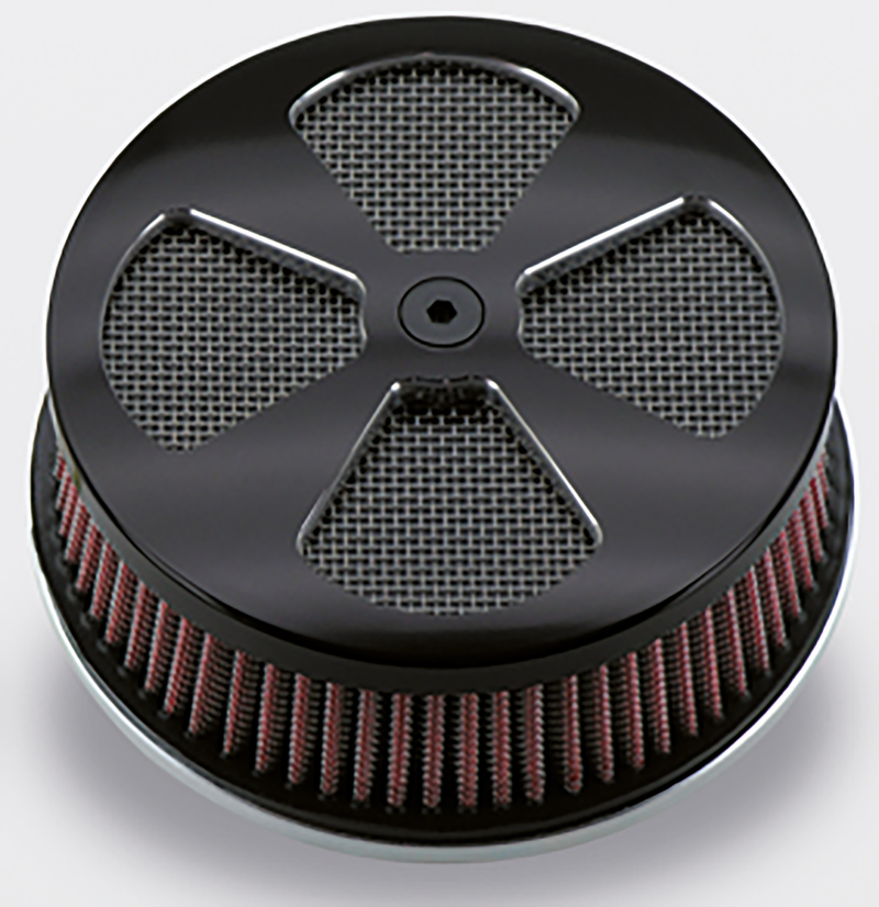 Black HP Classic 4-Spade Aircleaner