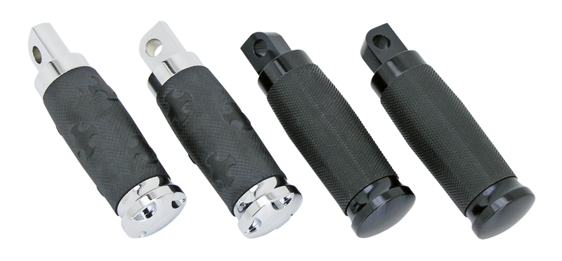 Chrome Tornado 4Cross Male Footpegs Oem