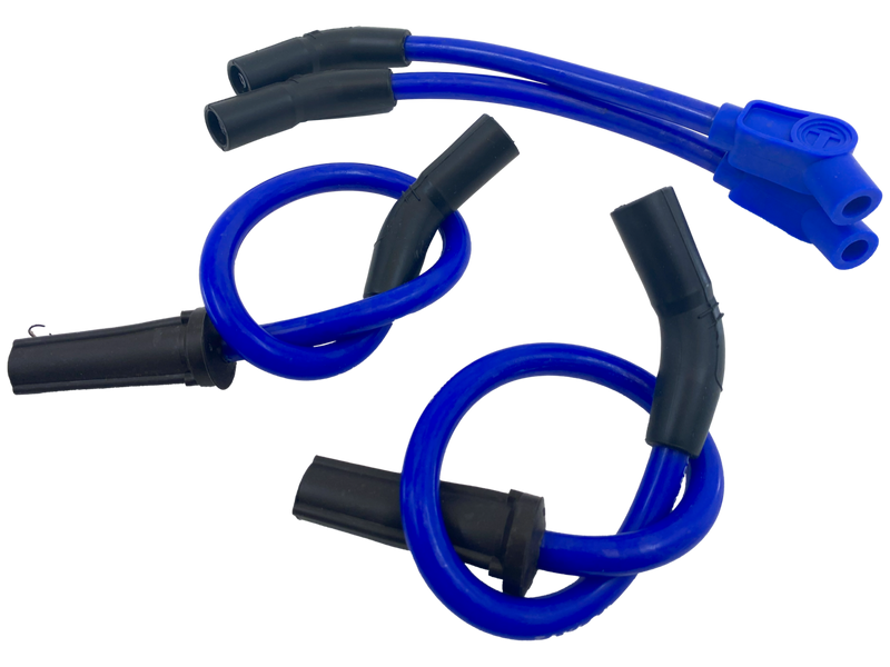 409 Series Plug Wires ST18-Up Blue