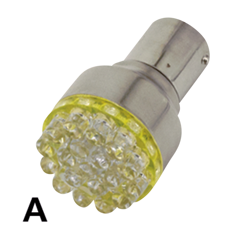 Single Cluster 19 X Led Bulb Amber B