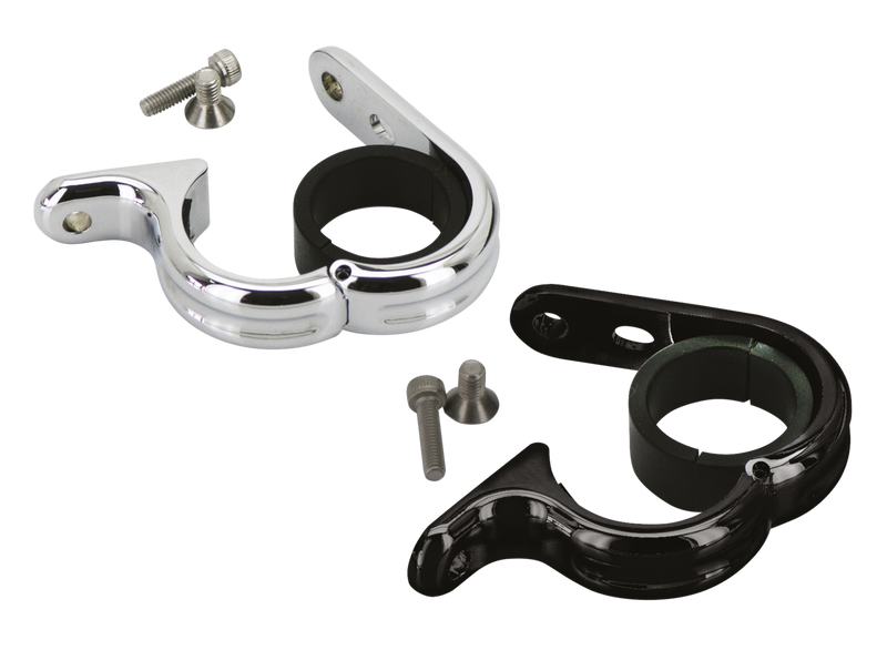 Chrome Uni-Clamp Fits 1 Inch+1.25 Inch H/Bar