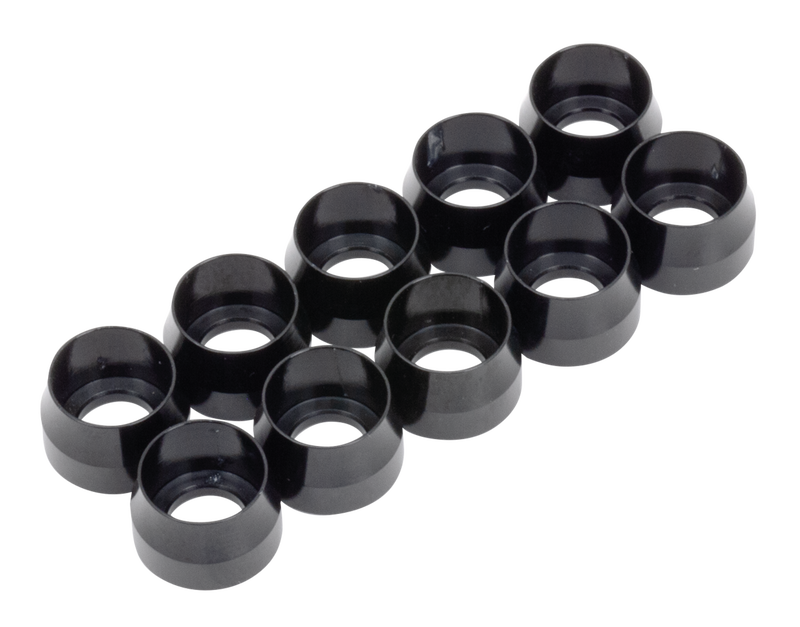 Washers 1/4 Inch Socket Head Black Pack Of 10