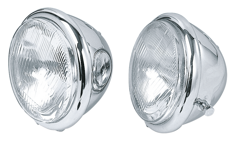 Bottom Mount Headlight 5 1/2 Inch E-Approved