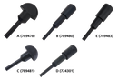 Rear Brake Caliper Bumper Rubbers Each Rubber Bumper Bt84-99 XL84-99