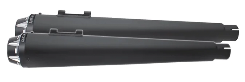 4.5 Inch US-Outlaw Slip-Ons Black/Black Sculpted FLH/T17-UP