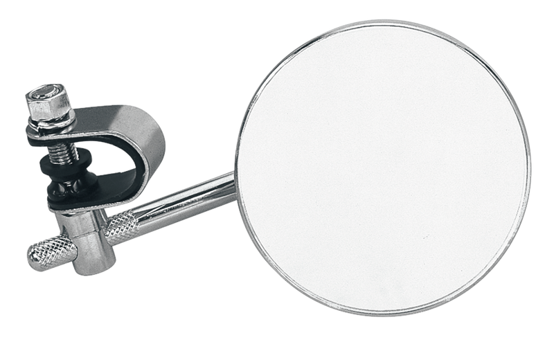 Mirror Universal 4 Inch With 4 Inch Stem Chrome