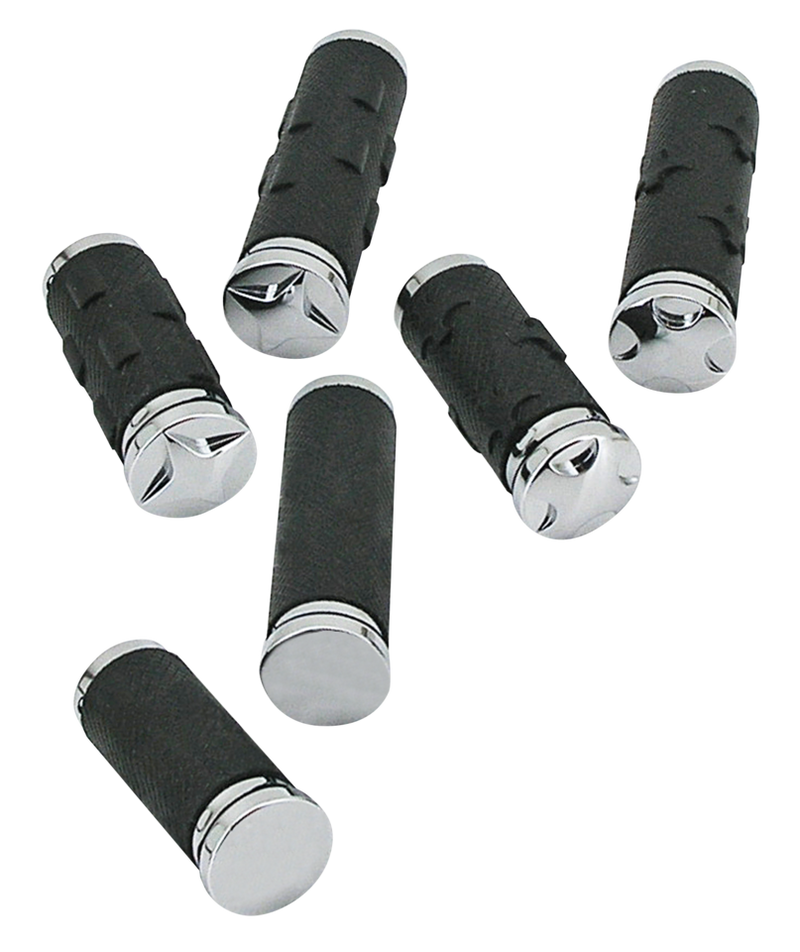 Chrome Tornado II Brake/Shift Peg Set